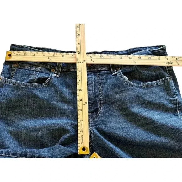 Signature by Levi Strauss and Co denim jeans women's modern boot cut size 18 S/C - Picture 3 of 10